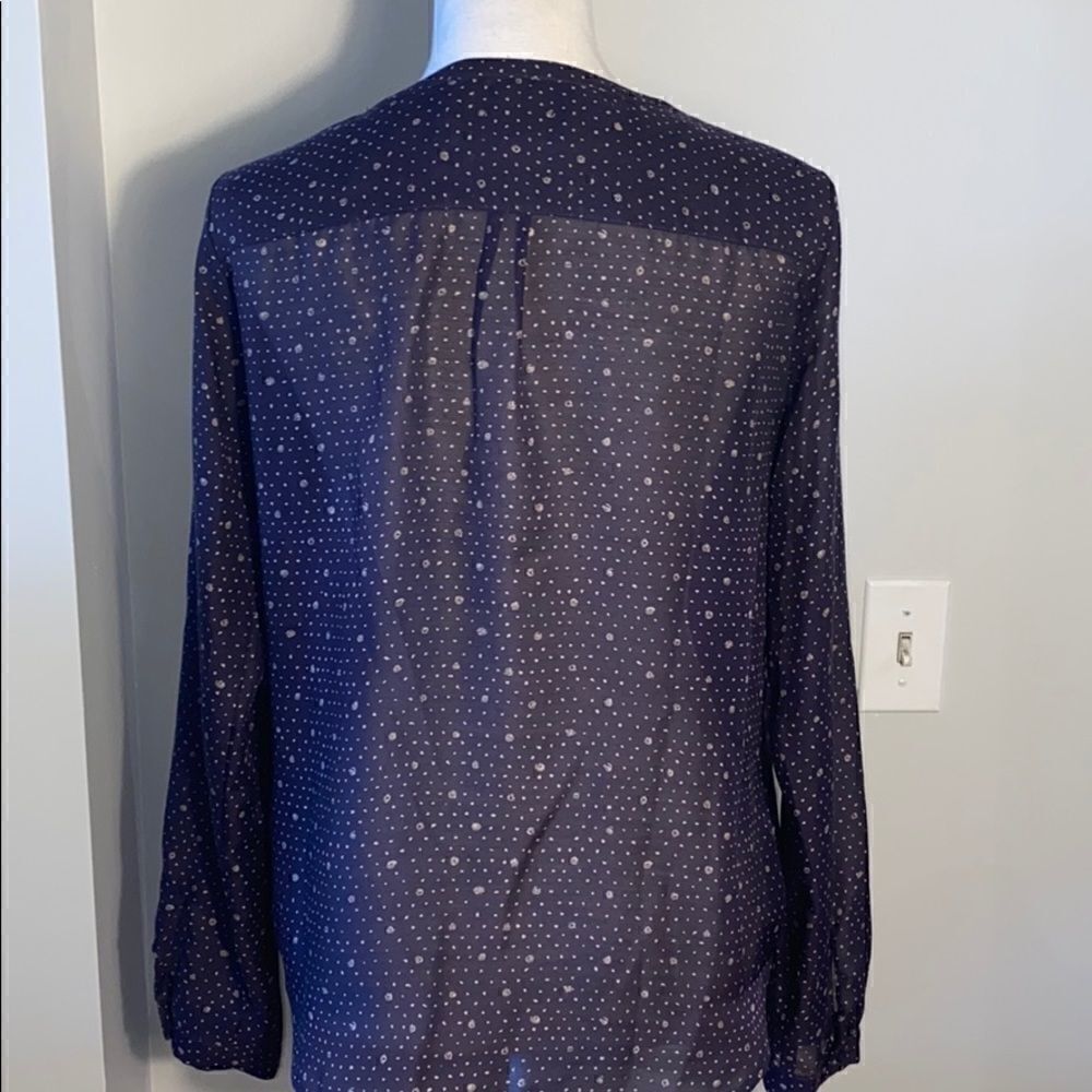 Loft Midnight Purple Blouse - Picture 8 of 8